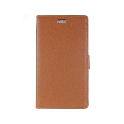 Wallet 2-kort til Samsung Galaxy Pocket 2 (SM-G110H)  - brun
