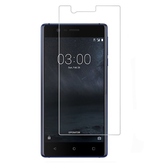 Skærmbeskyttelse Hærdet glas Nokia 3 (TA-1032) | Elgiganten