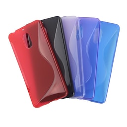 S-Line Silicone Cover til Nokia 6 (TA-1021)  - lyserød