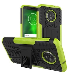 Stødfast Cover med stativ Motorola Moto G6 (XT1925)  - grøn