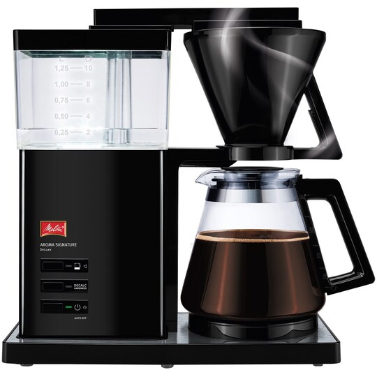 Melitta Aroma Signature Deluxe kaffemaskine - sort | Elgiganten