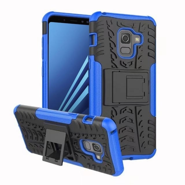 Stødfast Cover med stativ Samsung Galaxy A8 Plus 2018 (SM-A730F)  - b