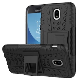 Stødfast Cover med stativ Samsung Galaxy J7 2017 (SM-J730F)  - sort