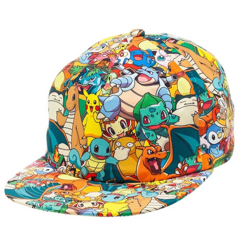 Pokémon - karakterer snapback cap | Elgiganten