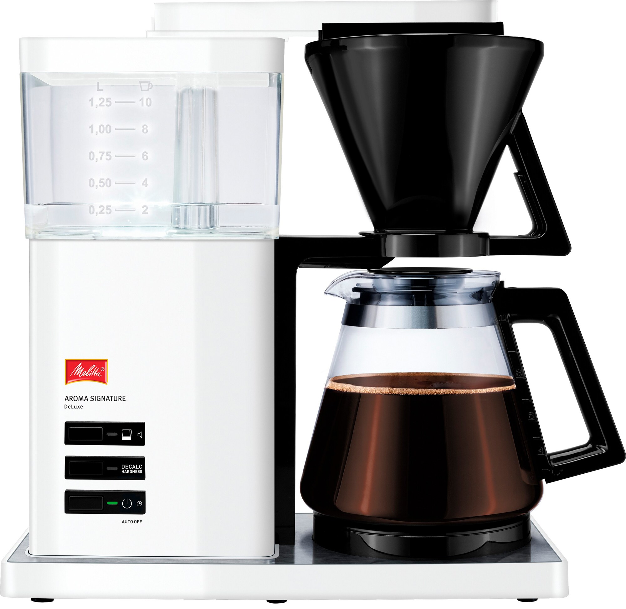 Melitta Deluxe kaffemaskine MEL21672 - hvid | Elgiganten