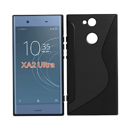 S-Line Silicone Cover til Sony Xperia XA2 Ultra (H4213)  - sort
