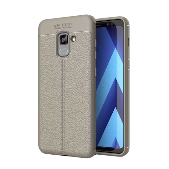 Lædermønstret silicone cover Samsung Galaxy A8 Plus 2018 (SM-A730F) |  Elgiganten
