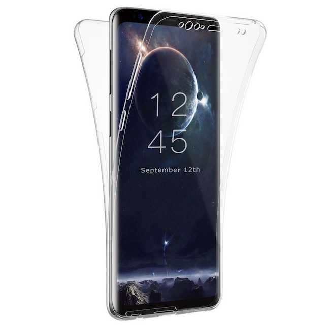 360° 2-delt silicone cover Samsung Galaxy S9 (SM-G960F)