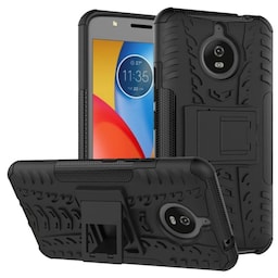 Stødfast Cover med stativ Motorola Moto E4 Plus (XT1770)  - sort