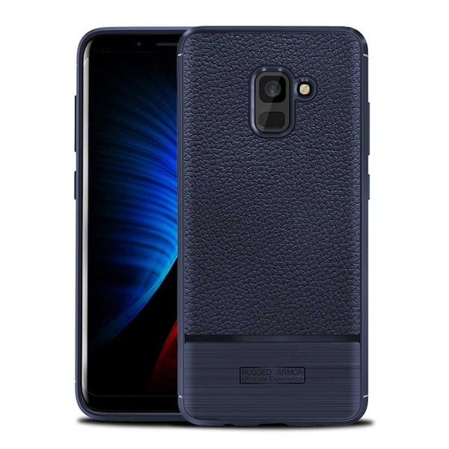 Rugged Armor cover til Samsung Galaxy A8 Plus 2018 (SM-A730F)  - blå
