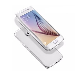 360° 2-delt silicone cover Samsung Galaxy S6 Edge (SM-G925F)  - genne
