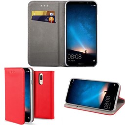 Smart magnet FlipCase Huawei Mate 10 Lite (RNE-L21) - Rød