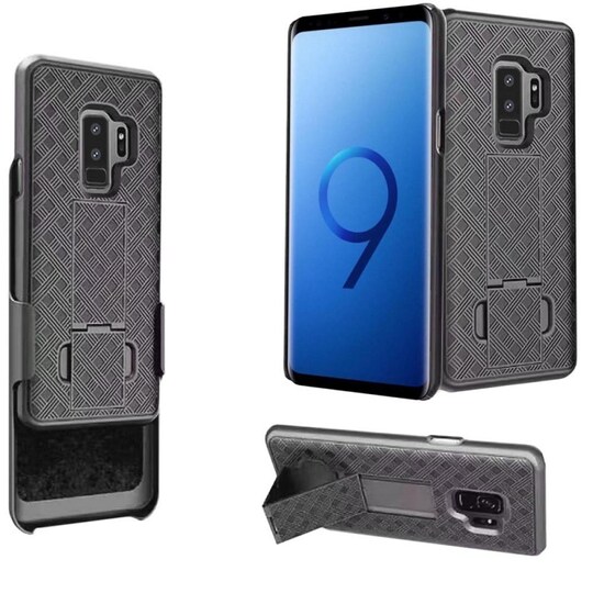 Hylster Cover 3i1 til Samsung Galaxy S9 Plus (SM-G965F) | Elgiganten