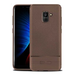 Rugged Armor cover til Samsung Galaxy A8 Plus 2018 (SM-A730F)  - brun