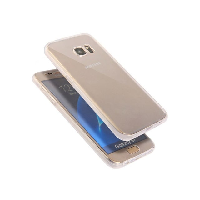 360° 2-delt silicone cover Samsung Galaxy S7 (SM-G930F)  - gennemsigt