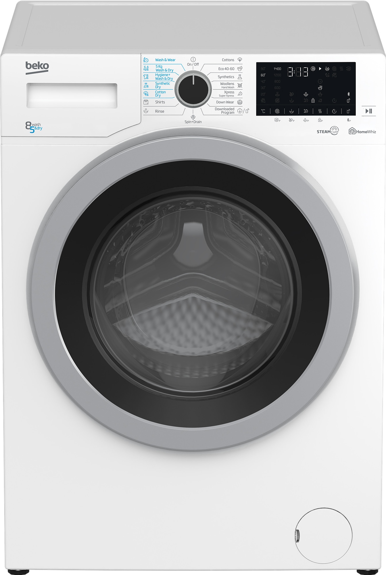 Beko vaskemaskine/tørretumbler EHTV8736XS2 | Elgiganten
