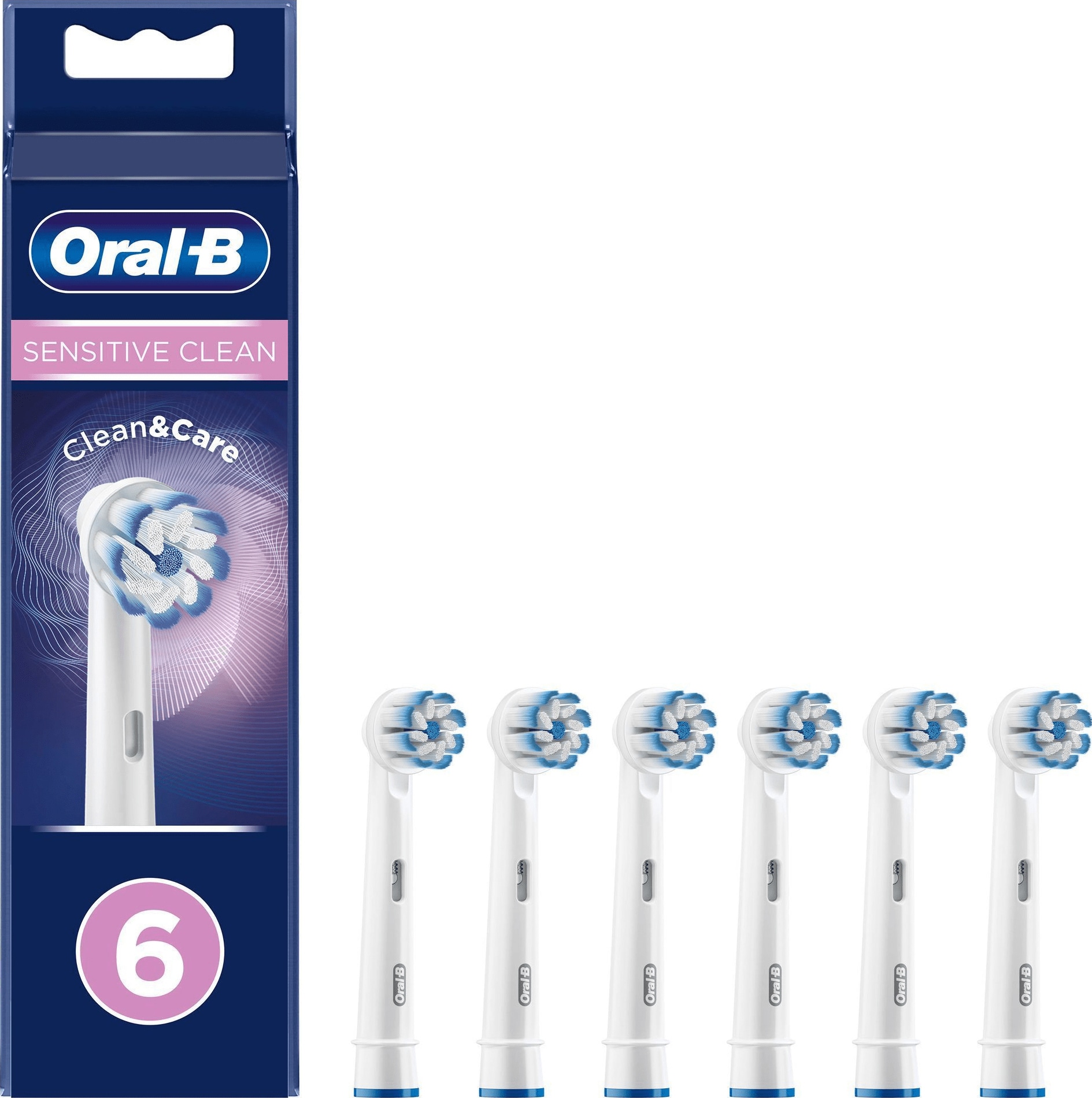 Oral-B Sensitive Clean&Care tandbørstehoveder 325741 med PrisMatch
