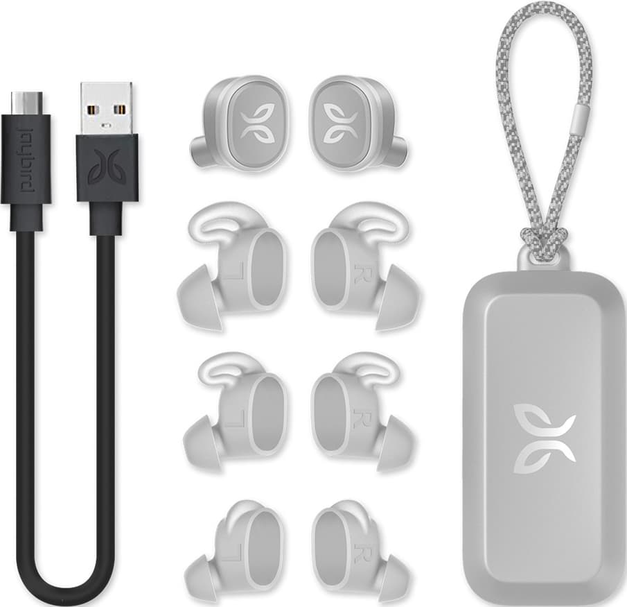 Jaybird Vista trådløse in-ear høretelefoner (nimbus grey)