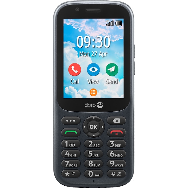 Doro 731X mobiltelefon (graphite)