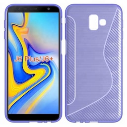 S-Line Silicone Cover til Samsung Galaxy J6 Plus (SM-J610F)  - lilla