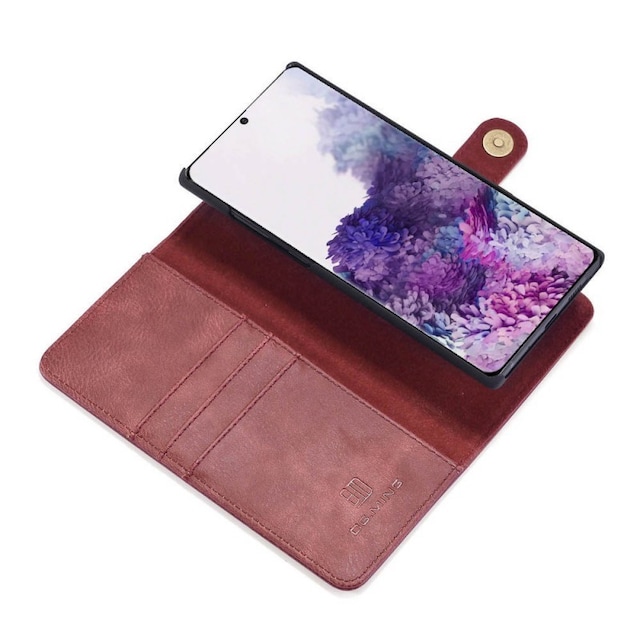 DG-Ming Wallet 2i1 til Samsung Galaxy S20 Plus (SM-G986F)  - rød