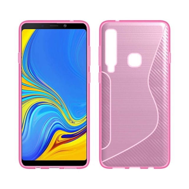 S-Line Silicone Cover til Samsung Galaxy A9 2018 (SM-A920F)  - lyserø