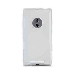 S-Line Silicone Cover til Nokia Lumia 830 (RM-984) : farve - gennemsigtig