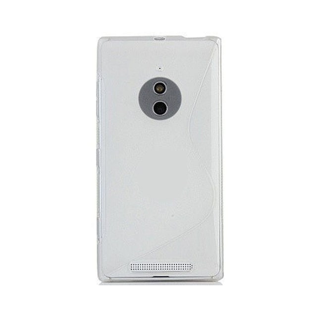 S-Line Silicone Cover til Nokia Lumia 830 (RM-984) : farve - gennemsigtig