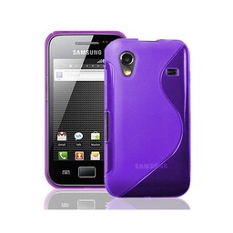 S-Line Silicone Cover til Samsung Galaxy Ace (GT-s5830) : farve - lilla