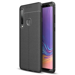 Lædermønstret silicone cover Samsung Galaxy A9 2018 (SM-A920F)  - so