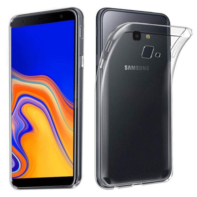 Silikone cover transparent Samsung Galaxy J4 Plus (SM-J415F)