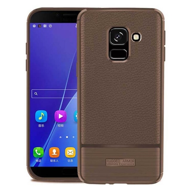 Rugged Armor cover til Samsung Galaxy J6 2018 (SM-J600F)  - brun