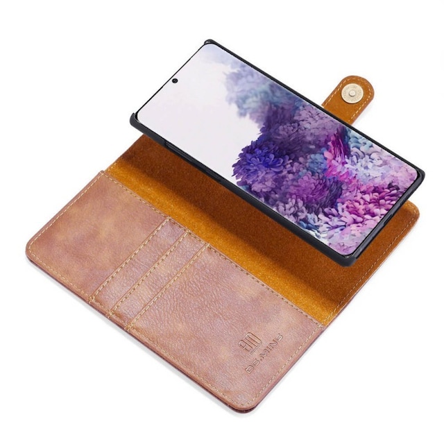 DG-Ming Wallet 2i1 til Samsung Galaxy S20 Plus (SM-G986F)  - brun
