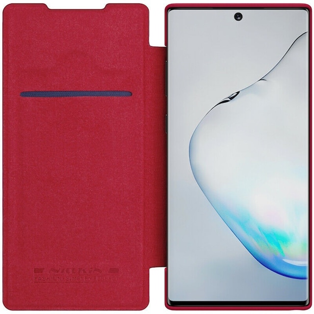 Nillkin Qin FlipCover Samsung Galaxy Note 10 (SM-N970F)  - rød