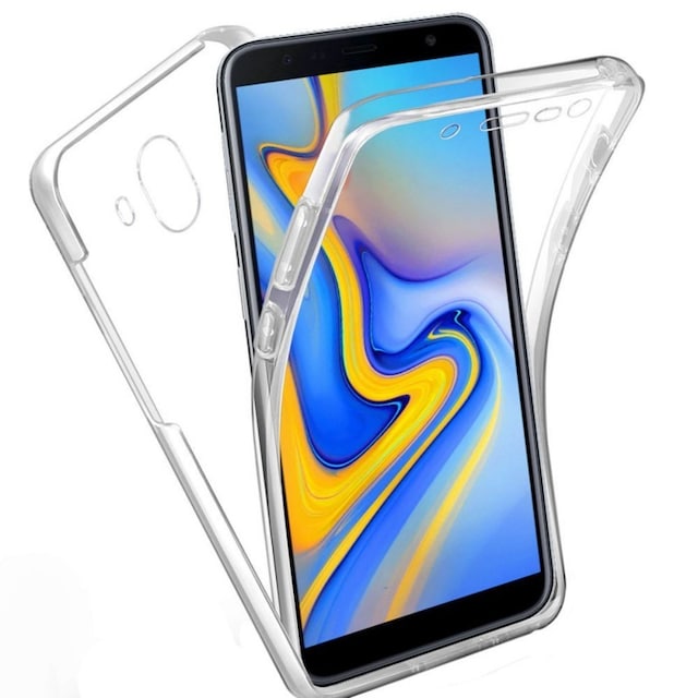 360° 2-delt silicone cover Samsung Galaxy J6 Plus (SM-J610F)
