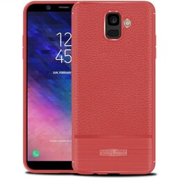 Rugged Armor cover til Samsung Galaxy A6 2018 (SM-A600F)  - rød