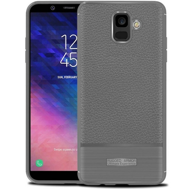 Rugged Armor cover til Samsung Galaxy A6 2018 (SM-A600F)  - Grå