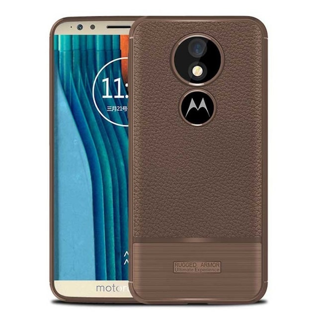 Rugged Armor cover til Motorola Moto G6 Play (XT1922)  - brun