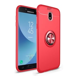 Slim Ring cover Samsung Galaxy J7 2017 (SM-J730F)  - rød