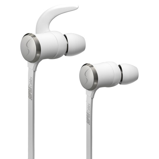 Supra NiTRO-X trådløse in-ear hovedtelefoner (hvid) | Elgiganten