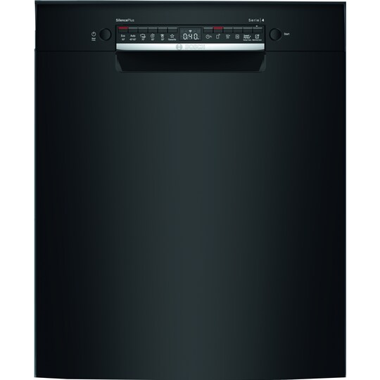 Bosch Serie 4 opvaskemaskine SMU4HAB48S (sort) *Godt køb | Elgiganten