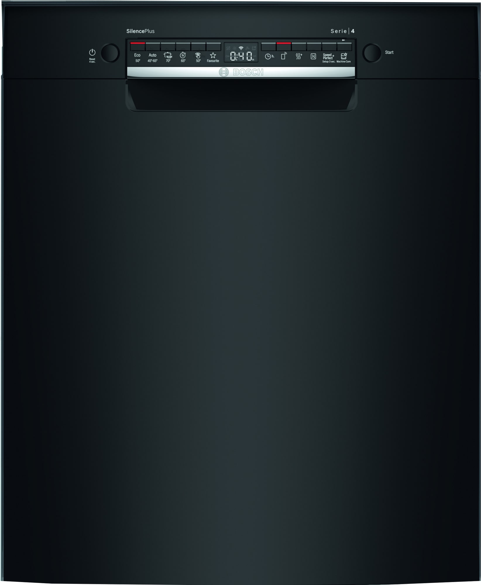 Bosch Serie 4 opvaskemaskine SMU4HAB48S (sort) *Godt køb | Elgiganten