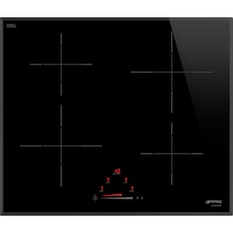 Smeg induktionskogeplade SI4642B (sort)