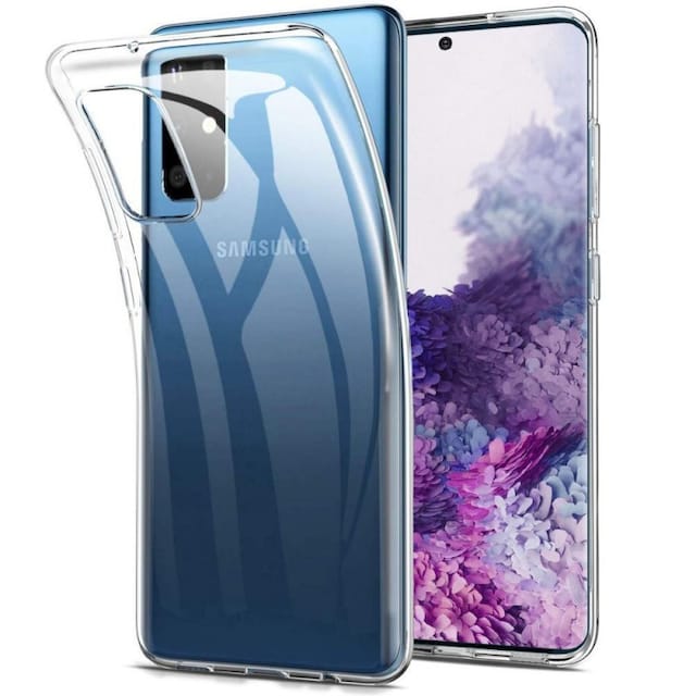 Silikone etui Transparent Samsung Galaxy S20 (SM-G981F)