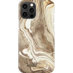 iDeal of Sweden cover til iPhone 12 Pro Max (sand marble)