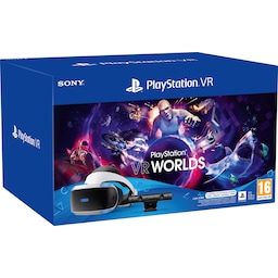 PlayStation VR MK5 bundle: PS VR headset med kamera og VR Worlds