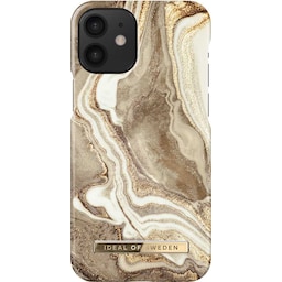 iDeal of Sweden cover til iPhone 12 mini (sand marble)