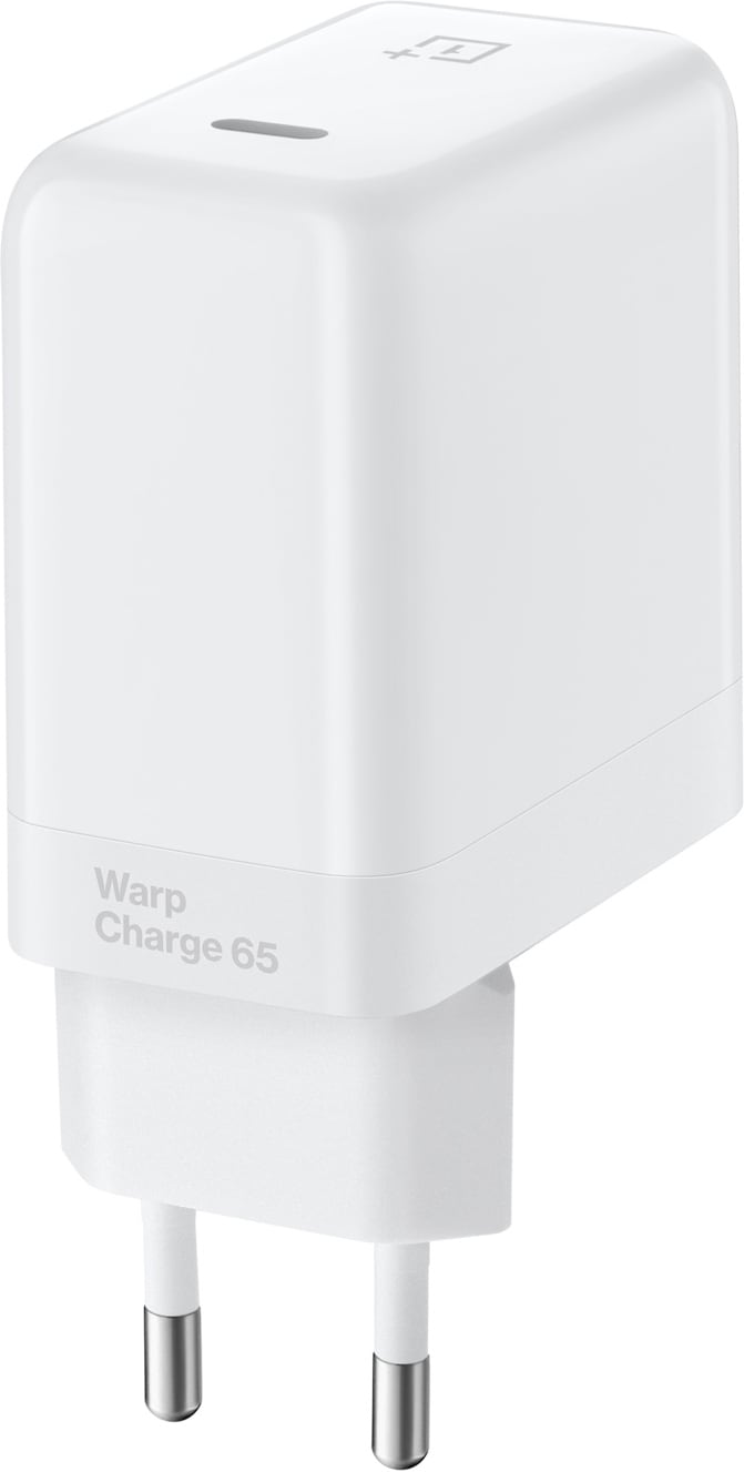 OnePlus Warp Charge 65 strømadapter (hvid) | Elgiganten