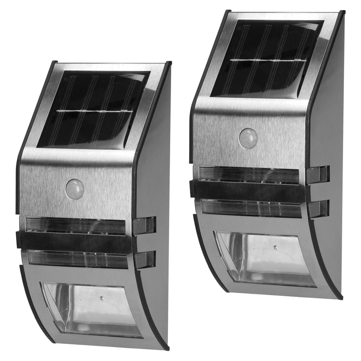 cement Monopol frisk Solar lampe sol lys haven lampe LED lampe med bevægelsessensor 2 stk |  Elgiganten