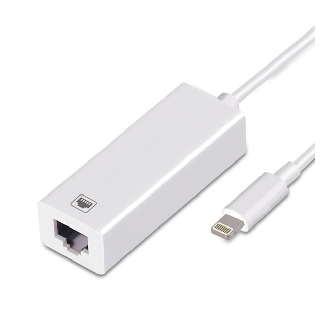 Lightning til Ethernet-adapter for iPhone & iPad